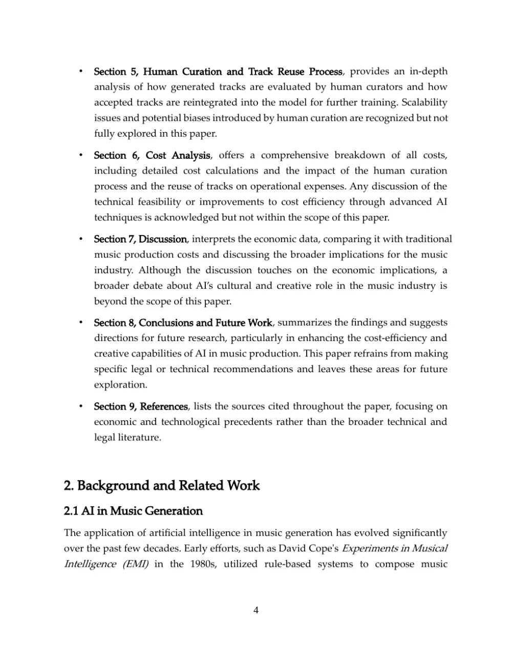 Page 4 of 25 of the economic paper