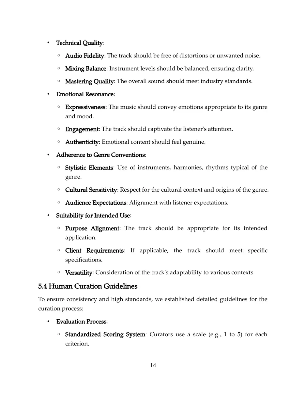 Page 14 of 25 of the economic paper